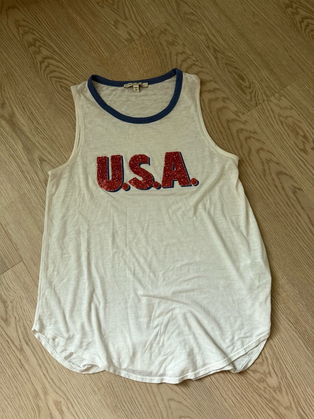 Express Glitter USA Tank